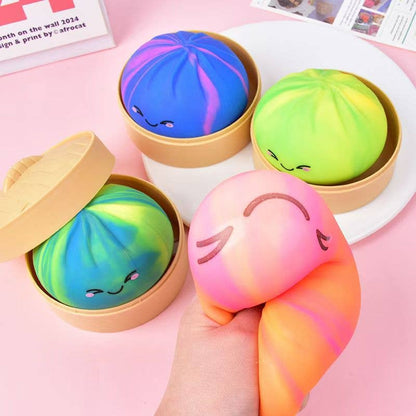 Mini MYSTERY DUMPLINGS Squishy Stress Relief Toy 12pcs set