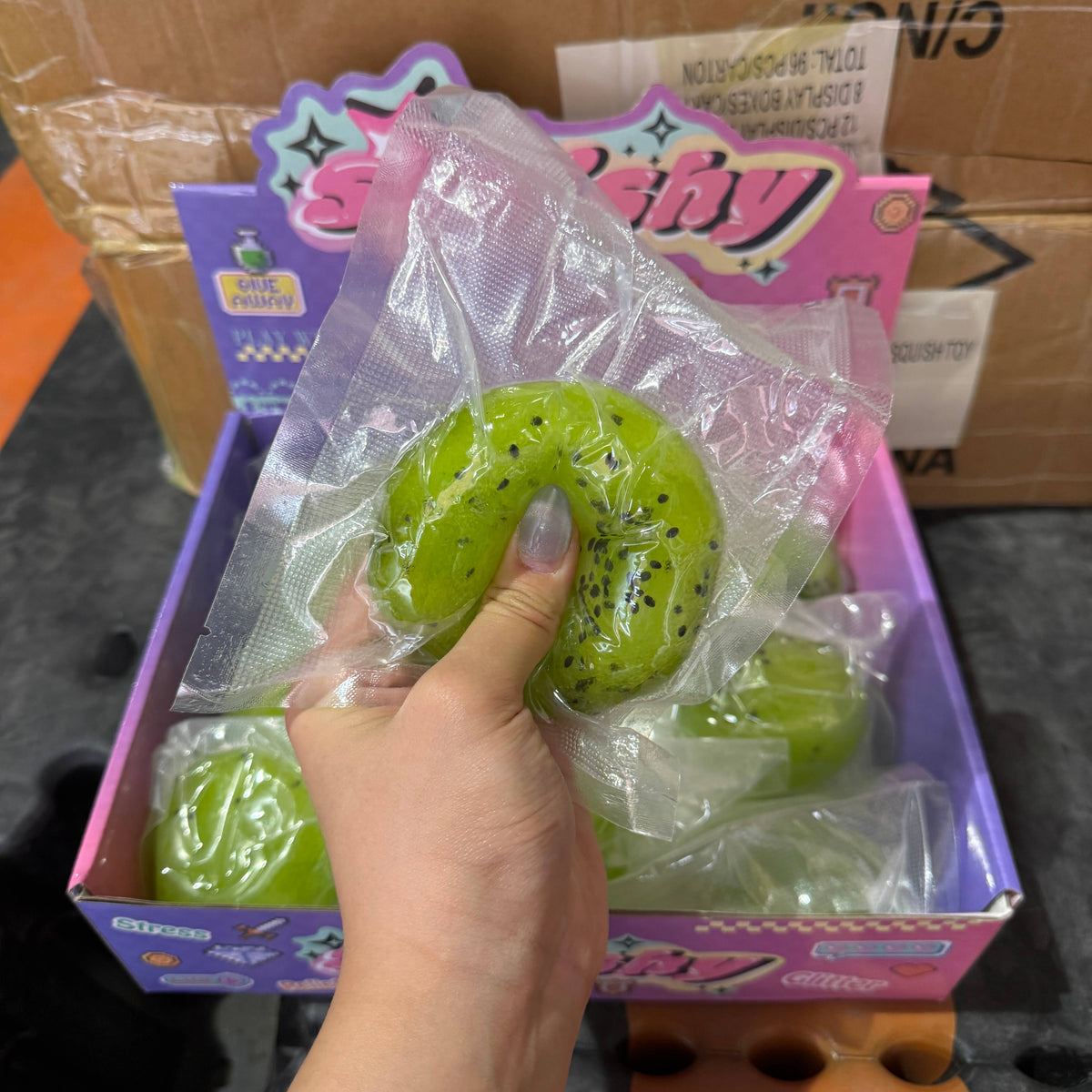 Kiwi Fruit Icy Slushy Ball Squishy | A109