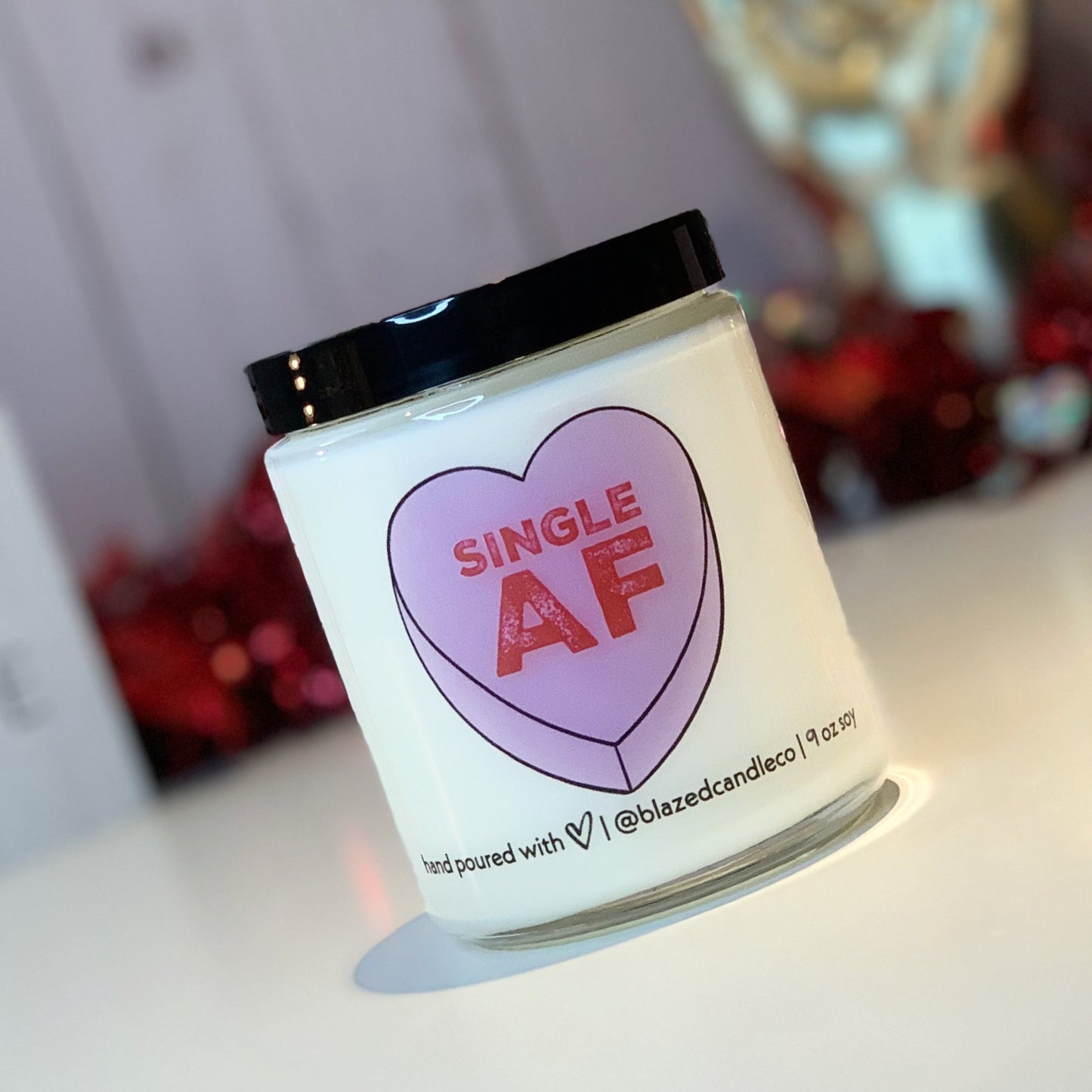 Single As Fuck Candle