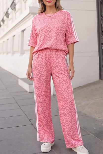 Leopard / Camo / Mallard Striped Detail Pants Set | S-4X