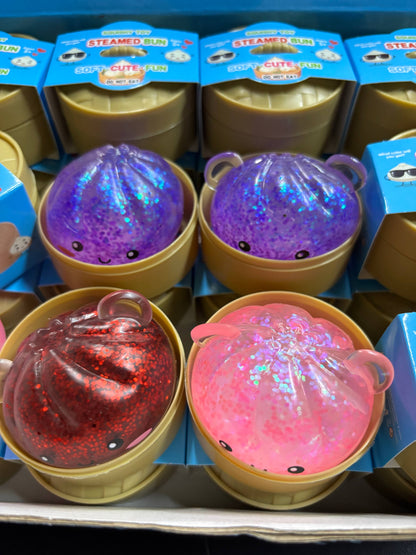 Dumpling Dim Squishy Toy small– Glitter Slow Rising Sensor