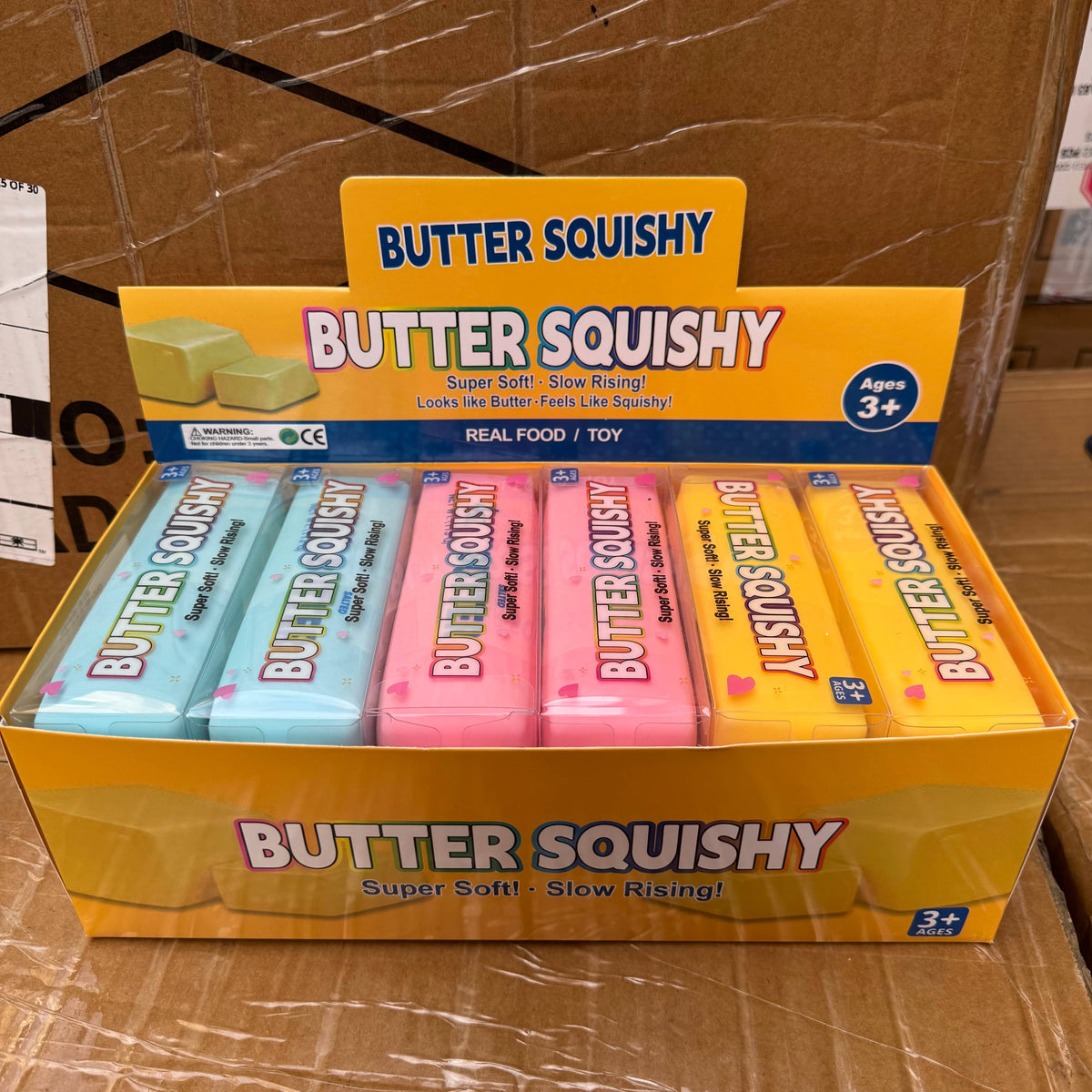 Crackling Crunchy Multicolor Butter Squishy 4oz | A083
