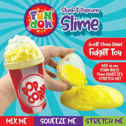 Fun Doh Slush and Popcorn Slime Assortment ASMR Top Seller