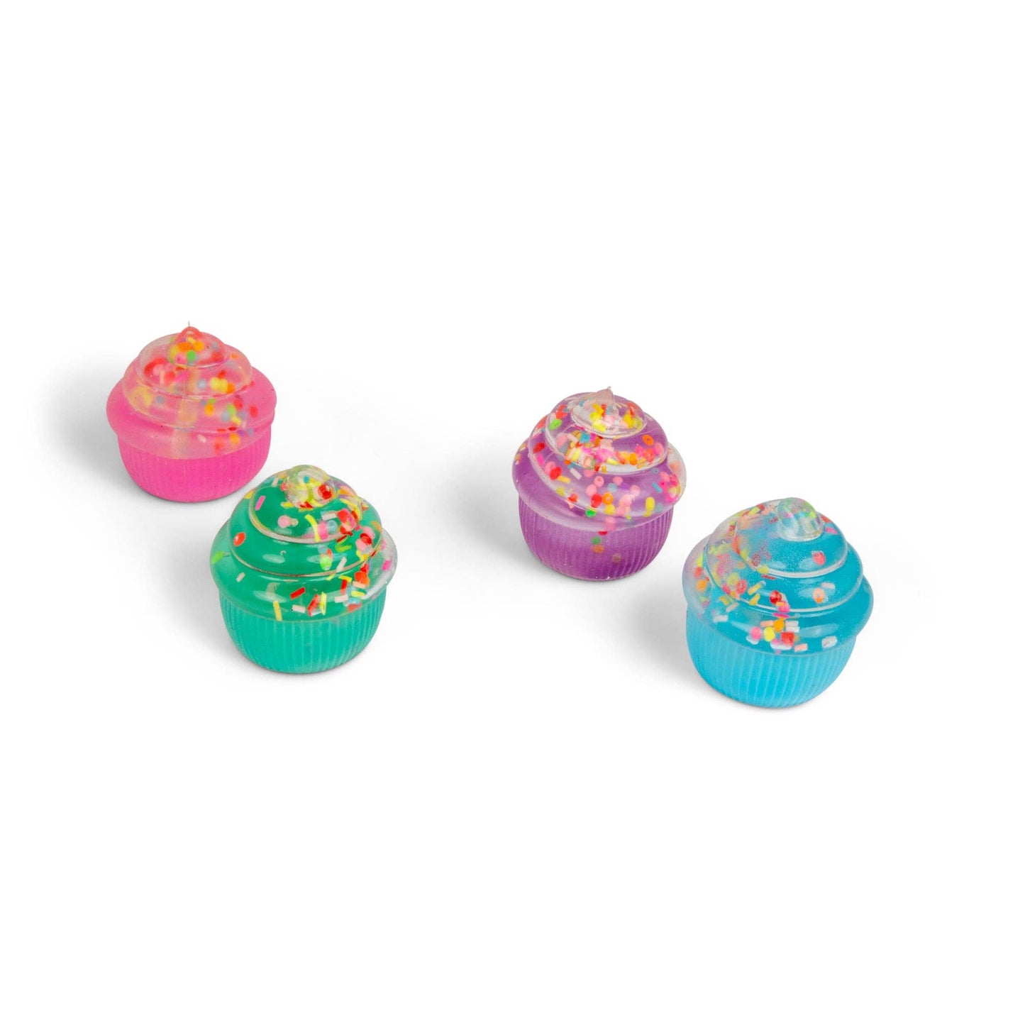 Scrunchems® Sugar Cupcake Squishy Fidget Toy 1pc Color Ship