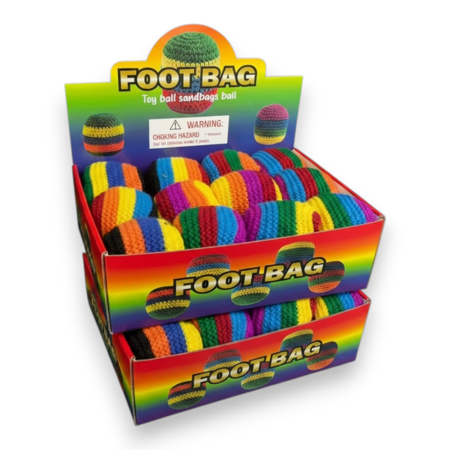 Hacky Sack Foot Back 48ct Case