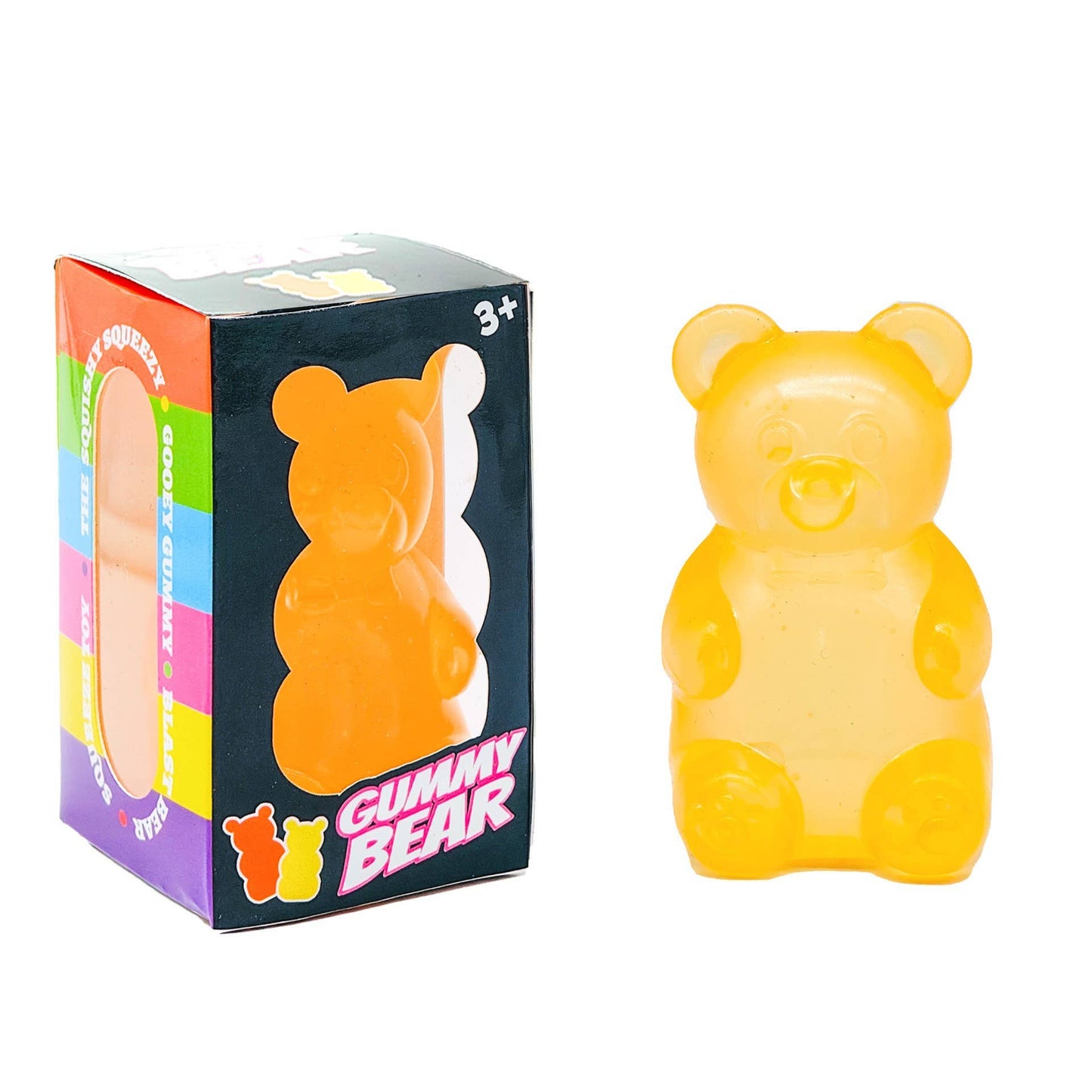 Gummy bear cute cat  Squishy fidget Toy Stress Relief Toy