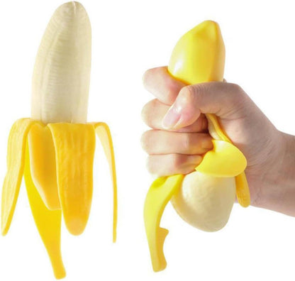 Squishy Banana Toy – Viral Peel & Squeeze Stress Toy