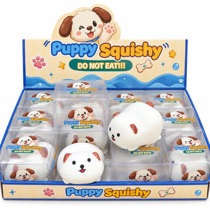 Cute Crunchy Pug Dog Block Squishy Toy