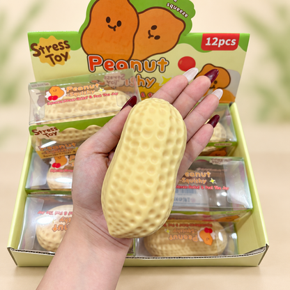 Crunchy Peanut Block Squishy Toy
