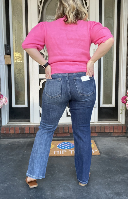 Risen High Rise Straight Jean|6816