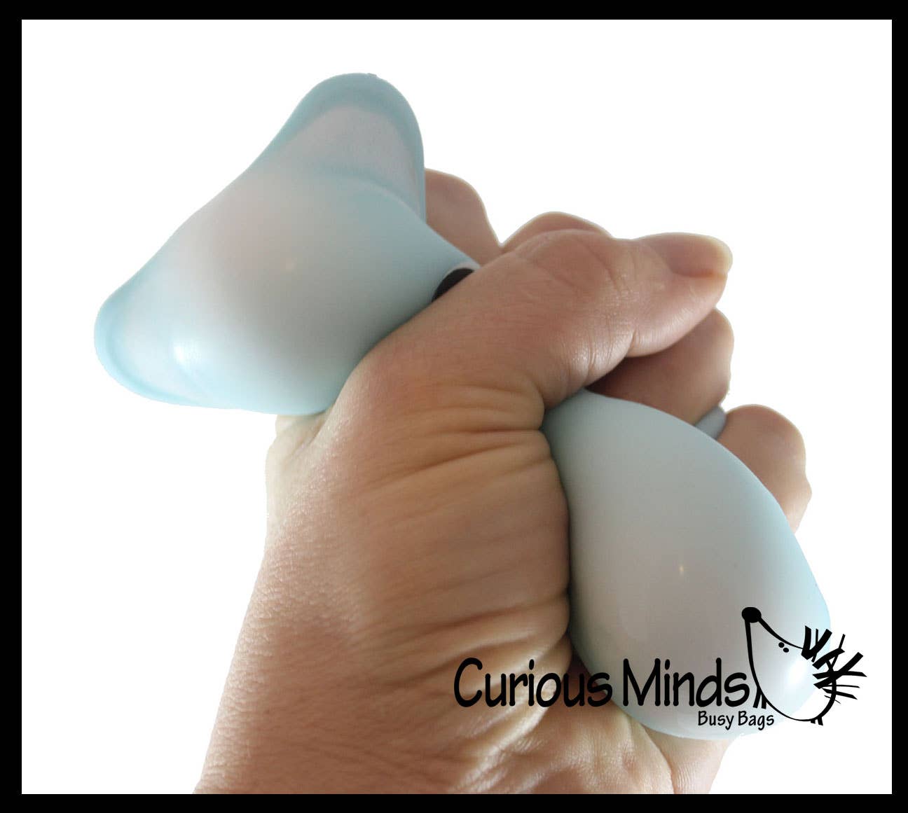 1 Easter Themed Creamy Doh Filled Squeeze Stress Balls - Chi