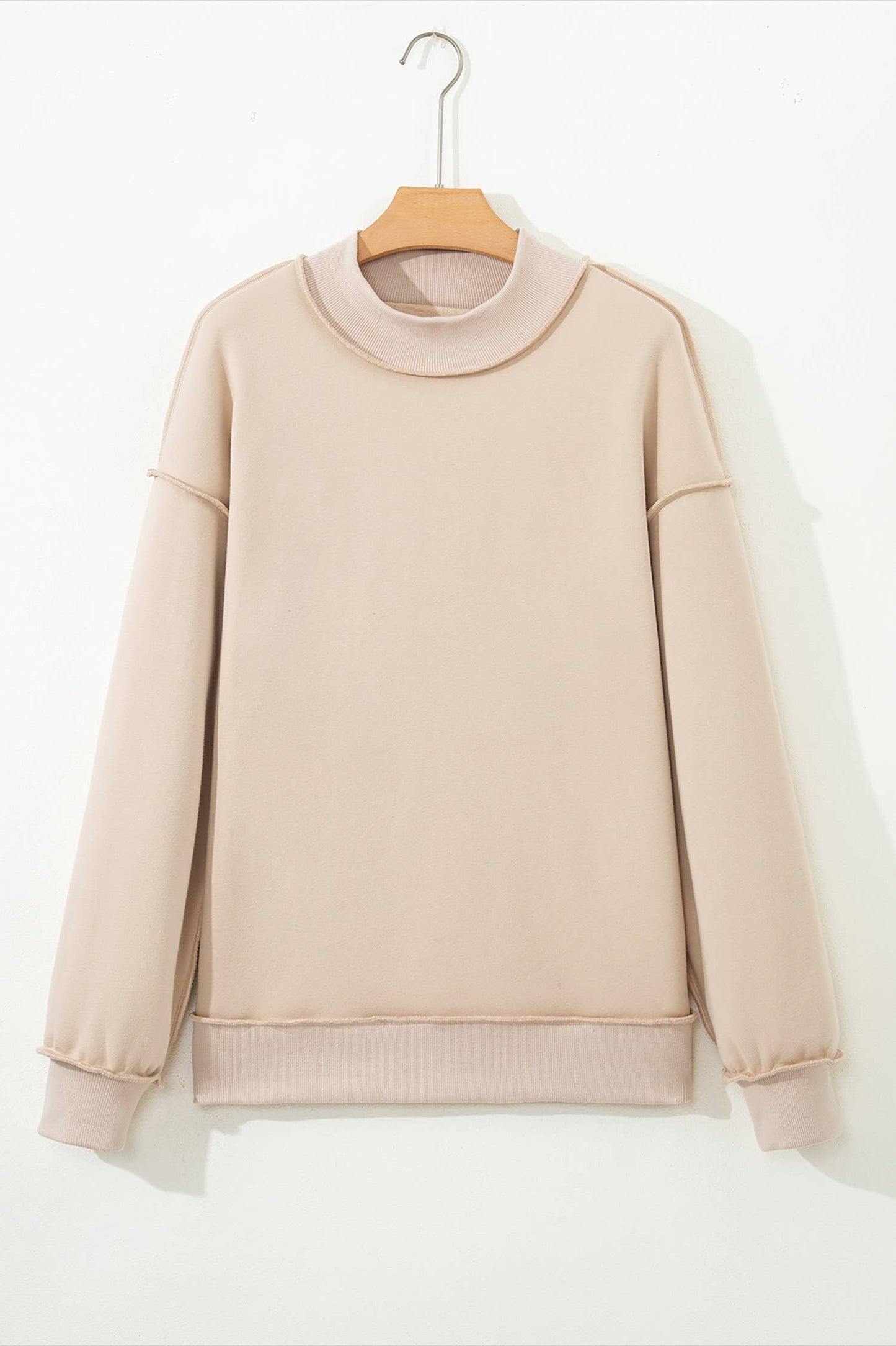 66 Game Day Oversize Reversible Mock Neck Sweatshirt (S-XL)
