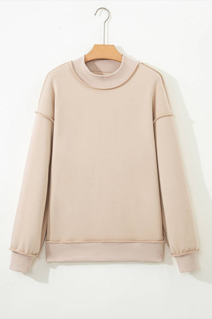 66 Game Day Oversize Reversible Mock Neck Sweatshirt (S-XL)