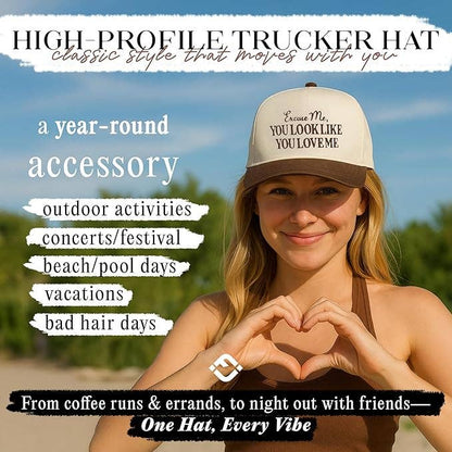 Two Tone Cap: Excuse Me, You Look Like You Love Me