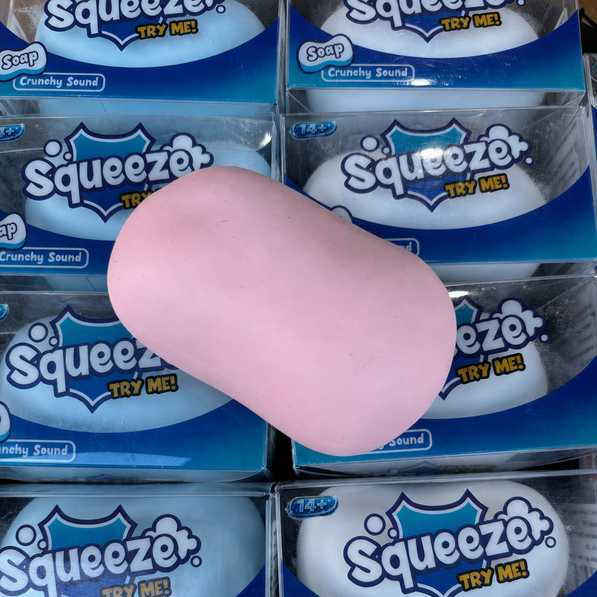 Crunchy Block Soap Squishy Stress Toy