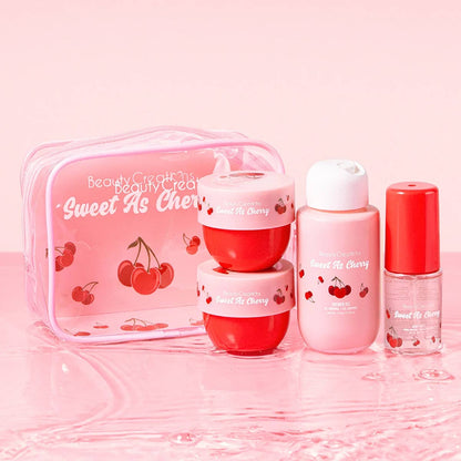 Beauty Creations SD-TB3 Cherry Mini Body Care Kit - 3 Set