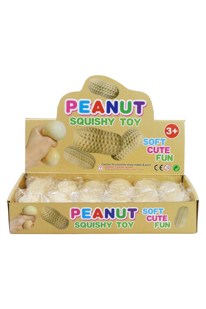 Peanut Fluffy Slime Filled Squishy Stress Relief Toy