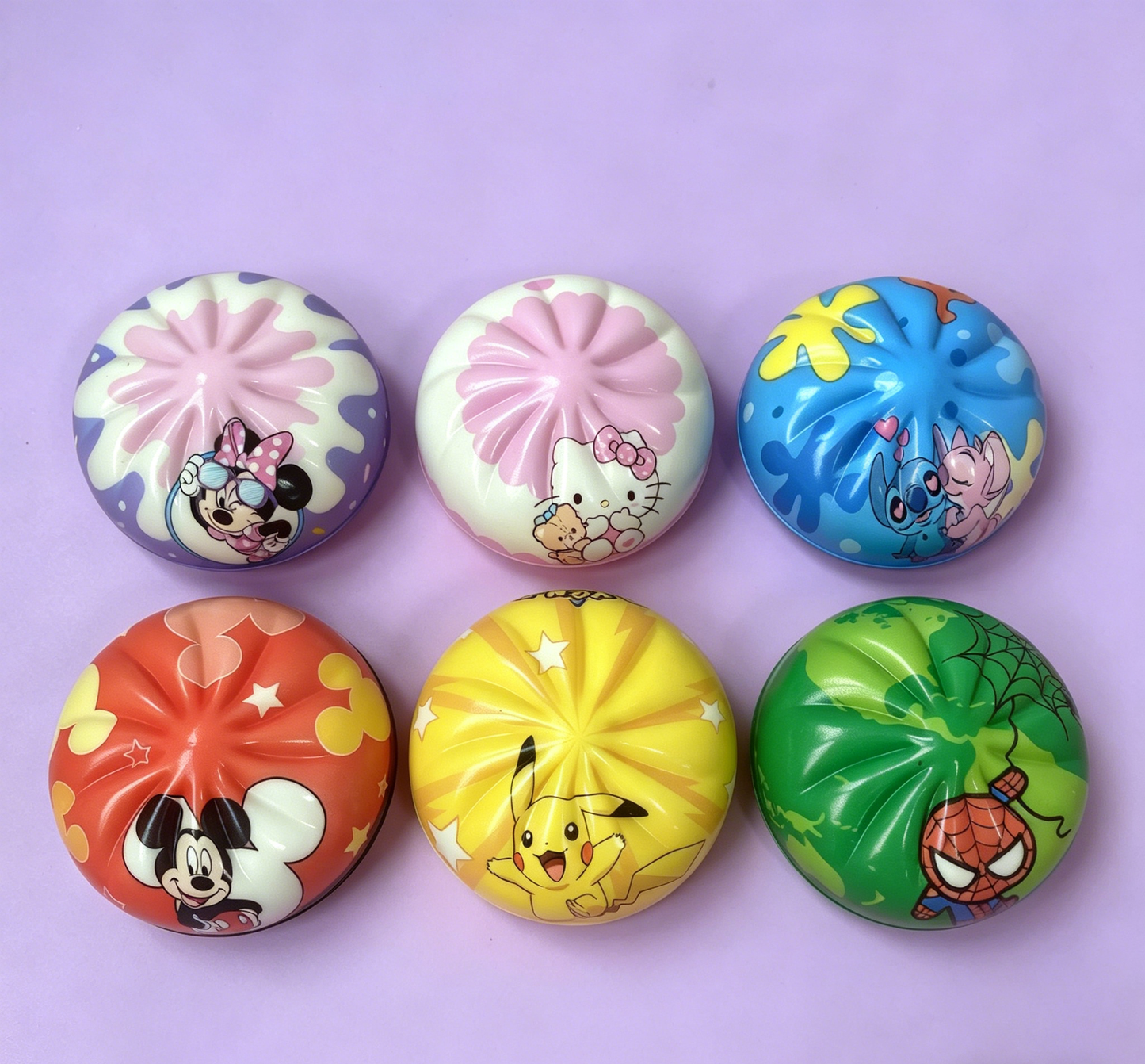 Cartoon characters Mystery Squishy Dumpling blind box-12unit