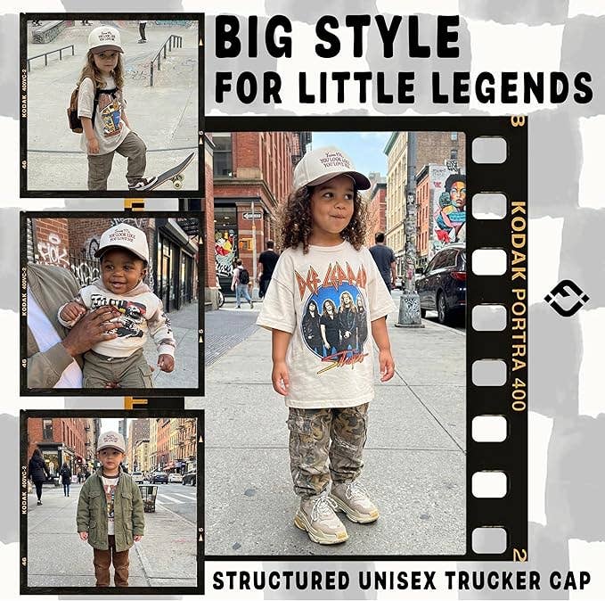 Kid/Baby 2-Tone Cap: Exuse Me, You Look Like You Love me