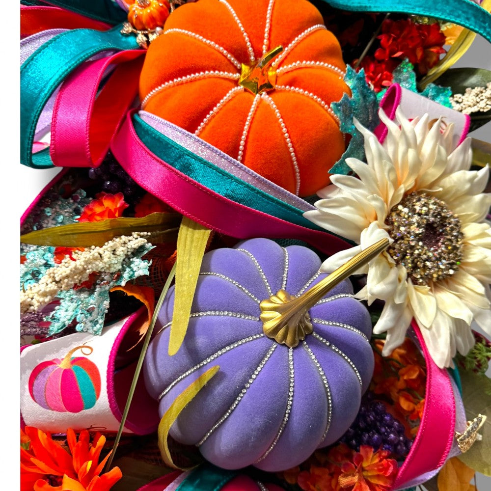 DLX 3 Pumpkin Swag Fall Swag|9292