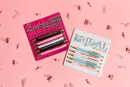 Bachelorette Pen Set (funny gifts, bachelorette gifts)