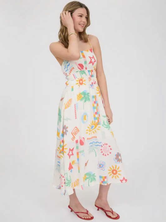 Summer Vibes Sundress|6397