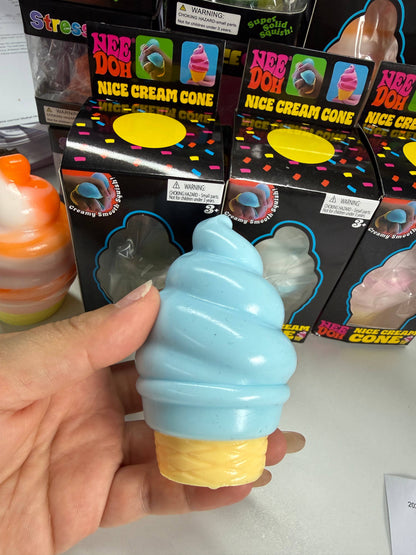 Nice cream cone Ice pop squishy fidget toy-no brand