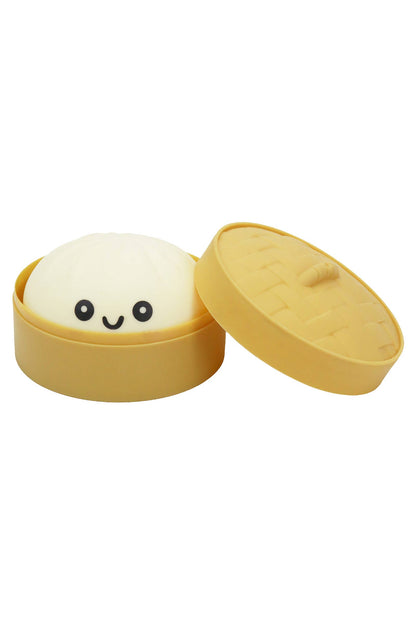 Solid Bao Bun Dumpling Gel Slime Filled Squishy - 12 Pcs