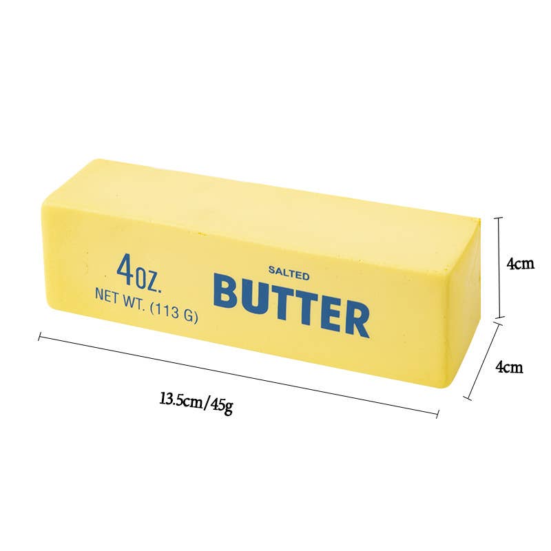 Squeeze Butter Shape Fidget Toy Squishy Toy