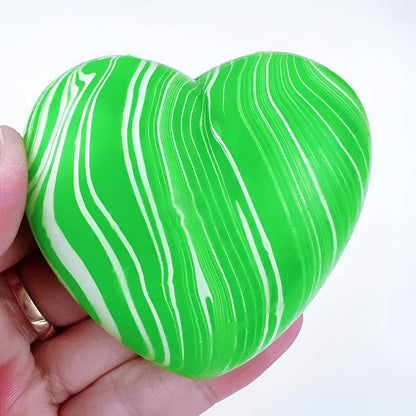 Marble Heart Squishy Slow Rising Stress Relief Fidget Toy