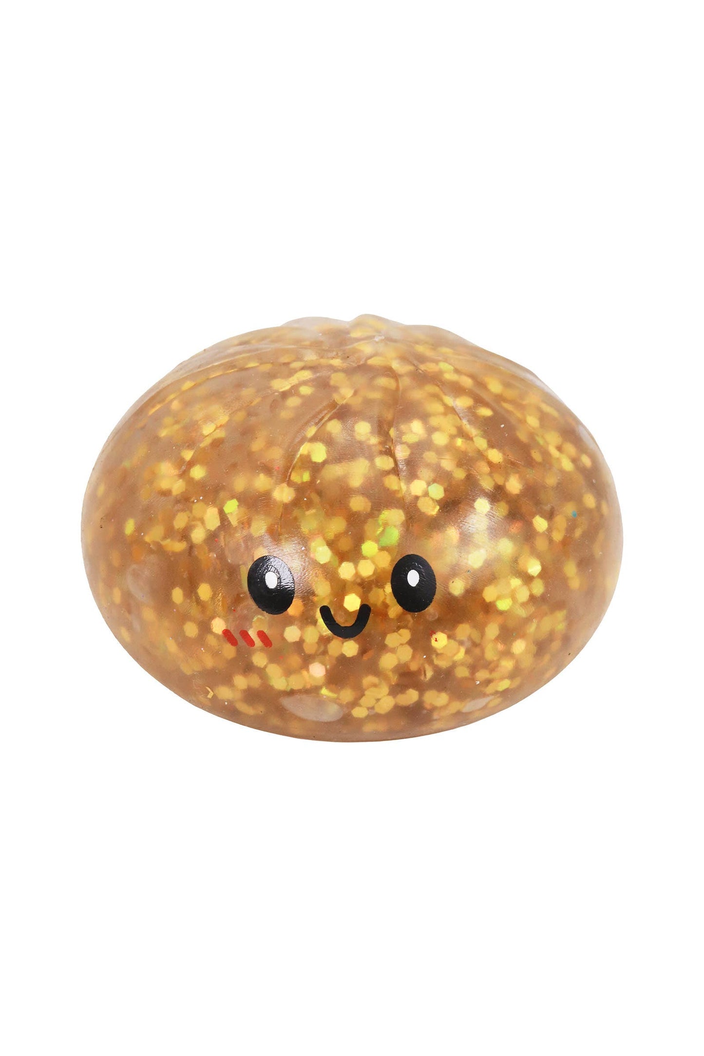 Chunky Glitter Jiggly Slime Filled Dumpling Bao Bun Squishy