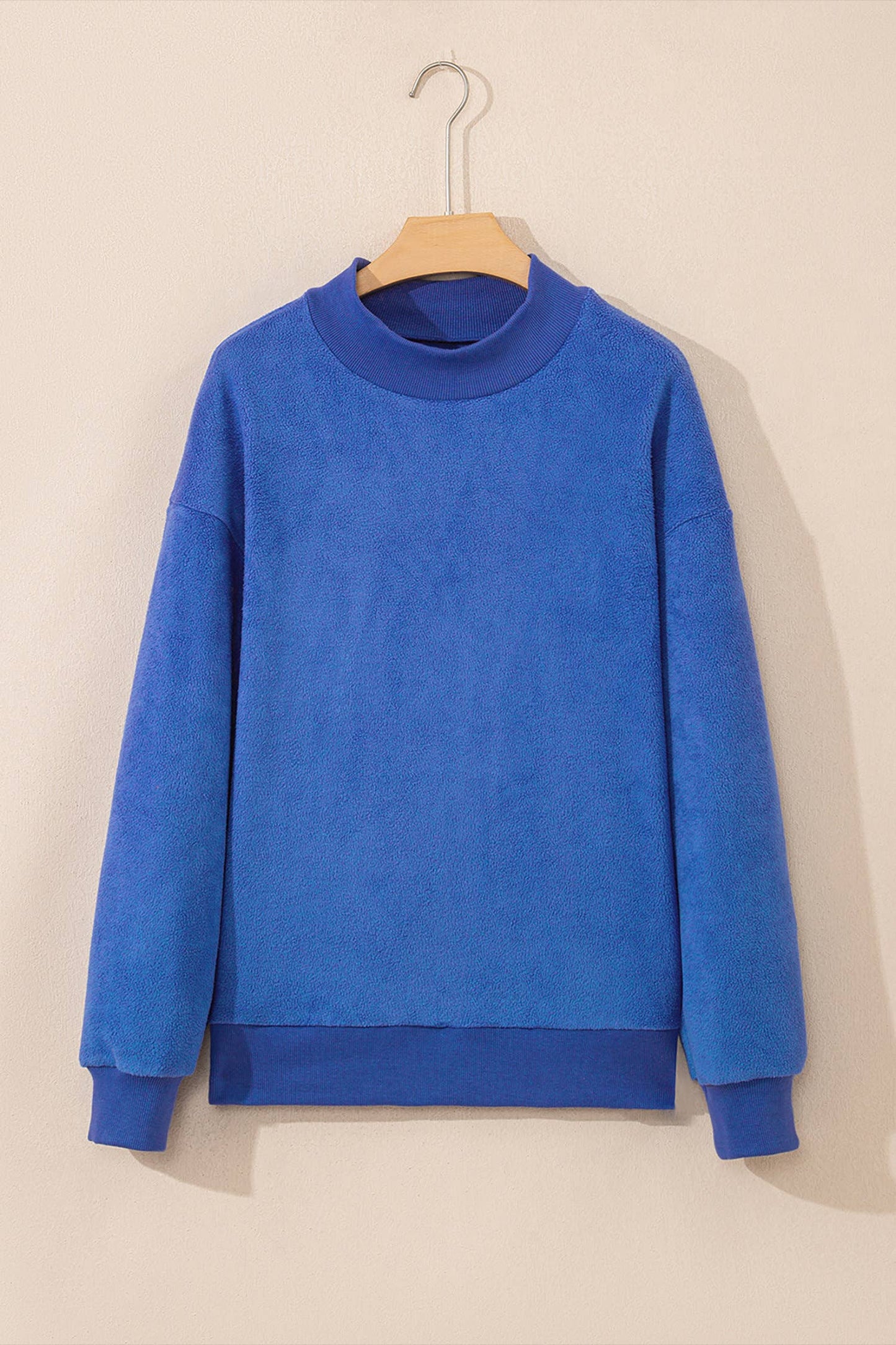 66 Game Day Oversize Reversible Mock Neck Sweatshirt (S-XL)