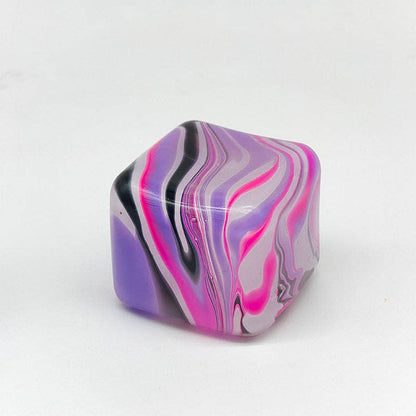 Flow Pattern Ice Cube Malt Sugar Stress Relief Toy Cube