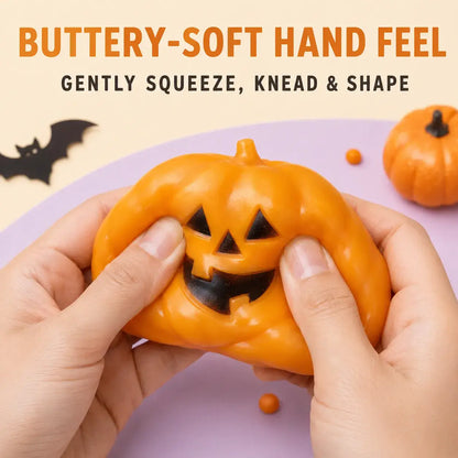 Moldable Halloween Pumpkin Stress Relief Squeeze Toy