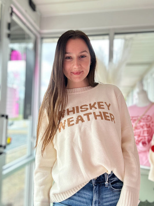 Whiskey Weather Sweater|8701