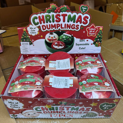 WRAPPED 3-in-1 Mini SS Reindeer Dumpling 12/pk | A036