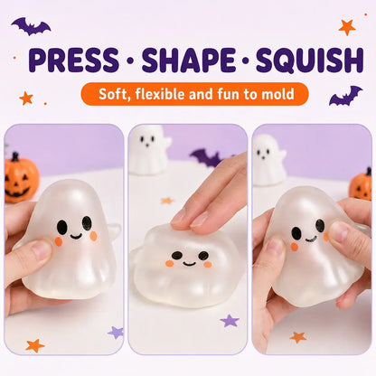 Moldable Halloween Ghost Stress Relief Squeeze Toy
