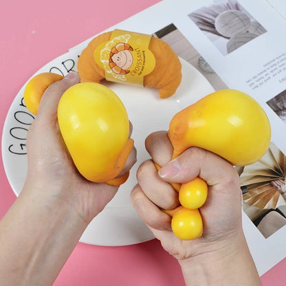 Croissant Squishy Squeeze Toy Fidget Toy