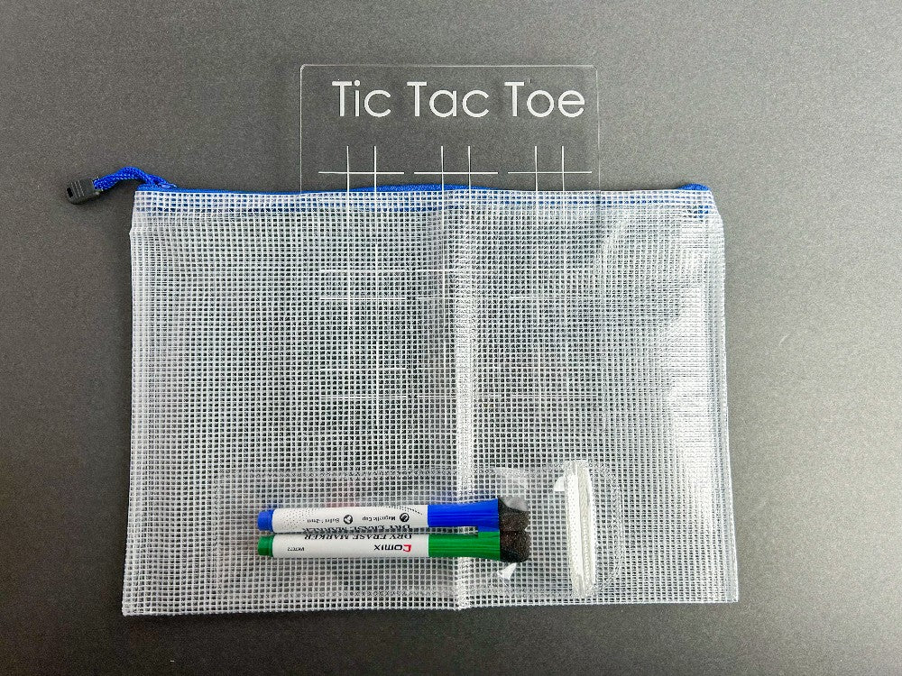 Tic Tac Toe - Acrylic Travel Game|9156