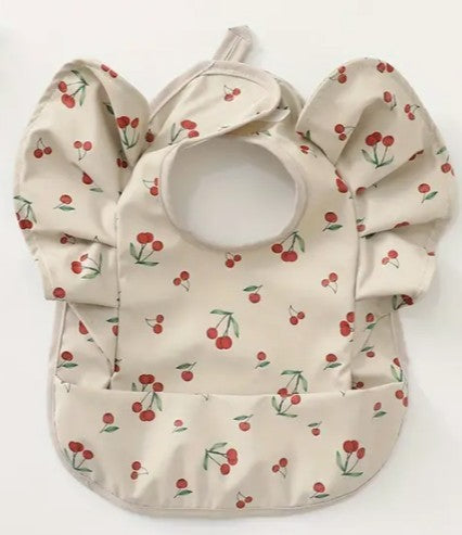 Waterproof Ruffle Pocket Bib|4762