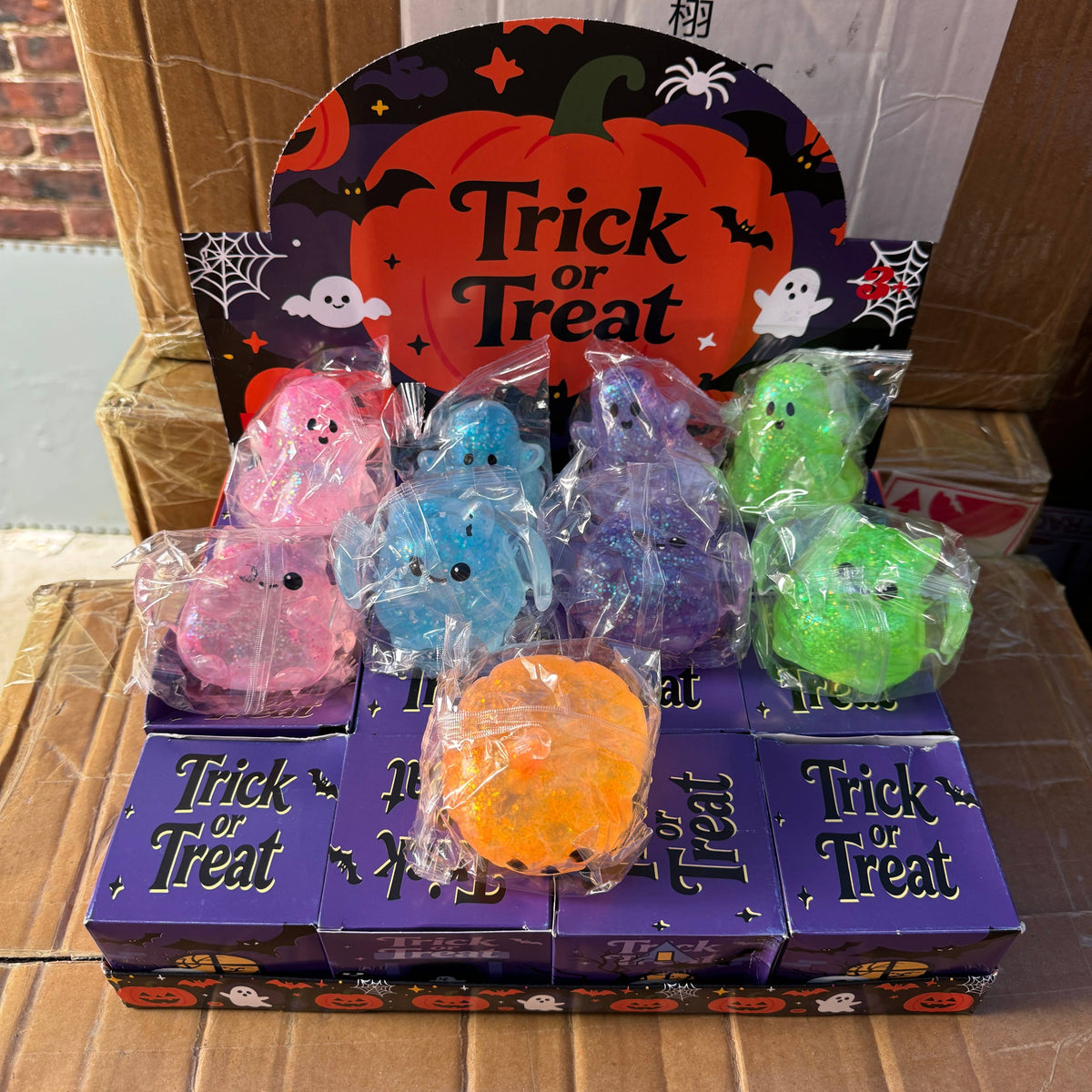 WRAPPED Vaseline Halloween Spooky Friends Squishy | A225