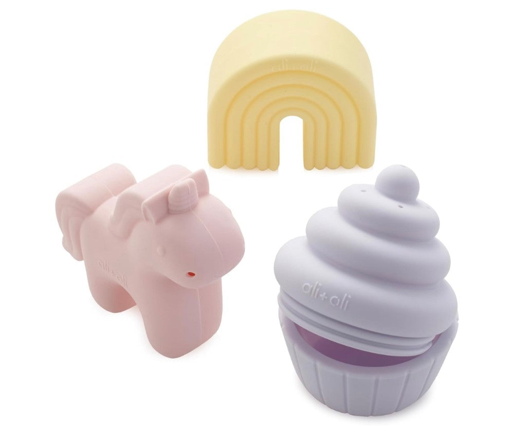 Unicorn Bath Toy Set Mold Free|8566