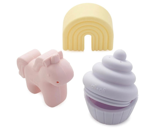 Unicorn Bath Toy Set Mold Free|8566