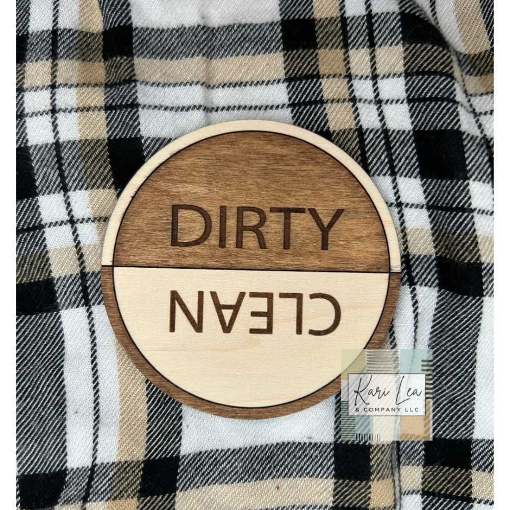 Dirty/Clean Magnet (Circle)|8179
