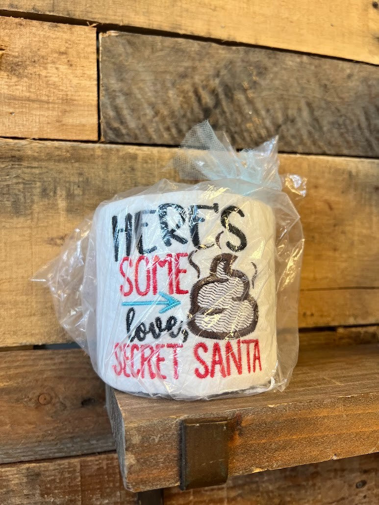 Secret Santa Embroidered TP|8147