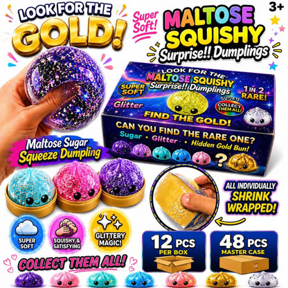 Maltose Squishy Surprise Dumplings – Sugar Squeeze