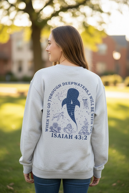 Whale Sweatshirt|8739