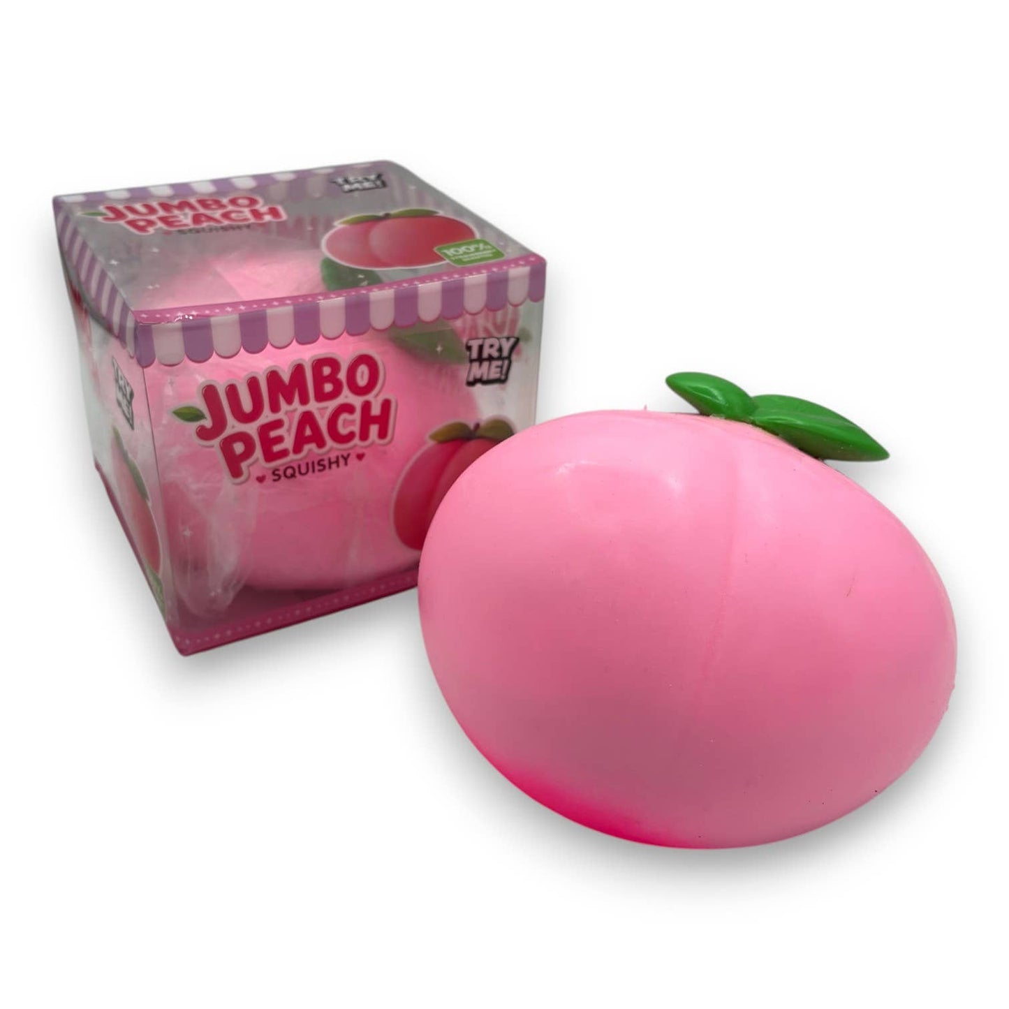 Jumbo Scented Peach Squishy 12ct