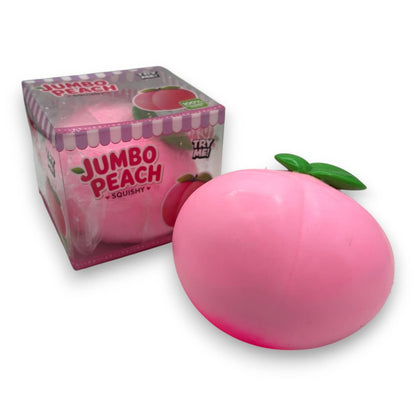 Jumbo Scented Peach Squishy 12ct