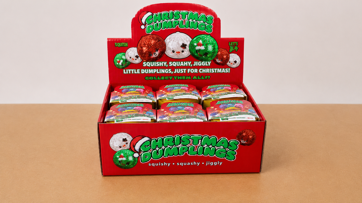 Christmas Holiday Mystery Squishy Dumpling ⛄️🎄🎅